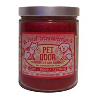 Pet Odor Exterminator 13oz Jar Candle - Fresh Strawberries
